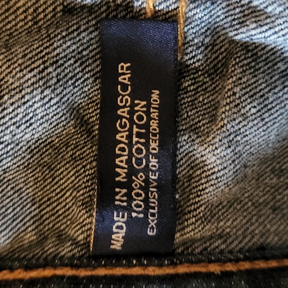 NWOT US Polo Assn: Slim Straight Fit Jeans, Dark-wash, 34x30 - Picture 7 of 9